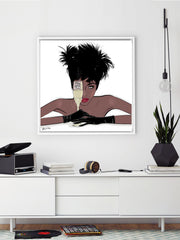 I See You - Illustration - Canvas Gallery Print - Unframed or Framed - Tiffany La Belle