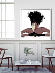 I See You - Illustration - Canvas Gallery Print - Unframed or Framed - Tiffany La Belle