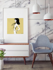 She's All Style - Illustration - Limited Edition Print - Tiffany La Belle