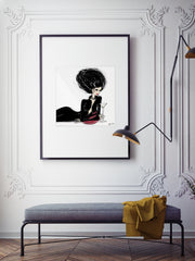 Martini Moments - Illustration - Limited Edition Print - Tiffany La Belle