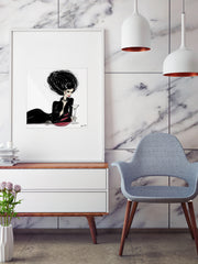 Martini Moments - Illustration - Limited Edition Print - Tiffany La Belle