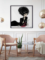 Martini Moments - Illustration - Limited Edition Print - Tiffany La Belle