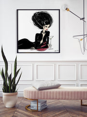 Martini Moments - Illustration - Limited Edition Print - Tiffany La Belle
