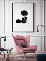 Martini Moments - Illustration - Limited Edition Print - Tiffany La Belle