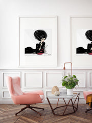 Martini Moments - Illustration - Limited Edition Print - Tiffany La Belle