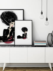 Martini Moments - Illustration - Limited Edition Print - Tiffany La Belle