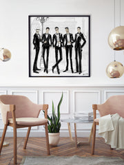 Mens Fashion Week - Illustration - Limited Edition Print - Tiffany La Belle