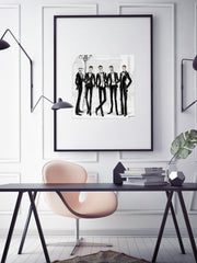 Mens Fashion Week - Illustration - Limited Edition Print - Tiffany La Belle