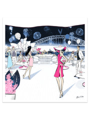 NYE, Sydney, Australia - Illustration - Limited Edition Print - Tiffany La Belle
