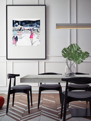 NYE, Sydney, Australia - Illustration - Limited Edition Print - Tiffany La Belle