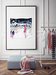 NYE, Sydney, Australia - Illustration - Limited Edition Print - Tiffany La Belle