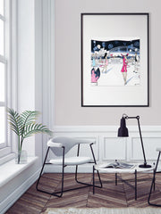 NYE, Sydney, Australia - Illustration - Limited Edition Print - Tiffany La Belle