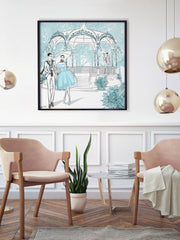 Young Lovers - Illustration - Limited Edition Print - Tiffany La Belle