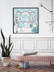 Young Lovers - Illustration - Limited Edition Print - Tiffany La Belle