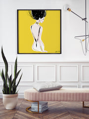Quite Shy - Illustration - Limited Edition Print - Tiffany La Belle