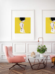 Quite Shy - Illustration - Limited Edition Print - Tiffany La Belle