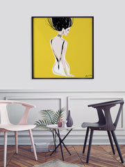 Quite Shy - Illustration - Limited Edition Print - Tiffany La Belle