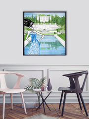 Chanel Haute Couture Spring - Illustration - Limited Edition Print - Tiffany La Belle