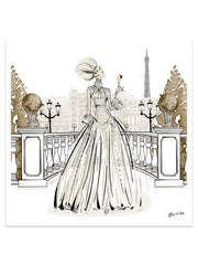 Paris Fashion Week Haute Couture - Illustration - Limited Edition Print - Tiffany La Belle