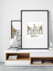 Paris Fashion Week Haute Couture - Illustration - Limited Edition Print - Tiffany La Belle