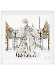 Paris Fashion Week Haute Couture - Illustration - Limited Edition Print - Tiffany La Belle