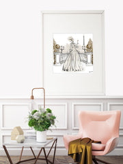 Paris Fashion Week Haute Couture - Illustration - Limited Edition Print - Tiffany La Belle