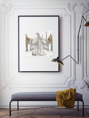 Paris Fashion Week Haute Couture - Illustration - Limited Edition Print - Tiffany La Belle
