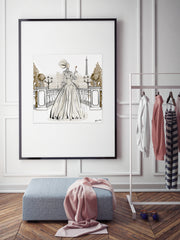 Paris Fashion Week Haute Couture - Illustration - Limited Edition Print - Tiffany La Belle