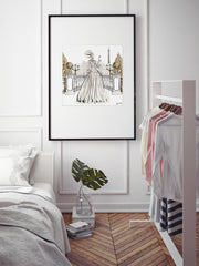 Paris Fashion Week Haute Couture - Illustration - Limited Edition Print - Tiffany La Belle