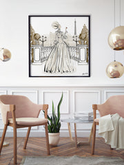 Paris Fashion Week Haute Couture - Illustration - Limited Edition Print - Tiffany La Belle