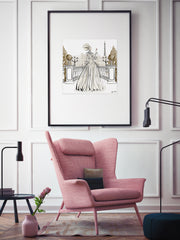 Paris Fashion Week Haute Couture - Illustration - Limited Edition Print - Tiffany La Belle