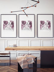 Parisienne Mulberry Garden - Illustration - Limited Edition Print - Tiffany La Belle