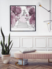 Parisienne Mulberry Garden - Illustration - Limited Edition Print - Tiffany La Belle