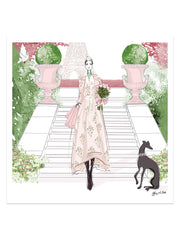 Parisienne Floral - Illustration - Limited Edition Print - Tiffany La Belle