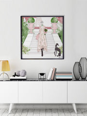 Parisienne Floral - Illustration - Limited Edition Print - Tiffany La Belle