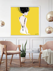 Quite Shy - Illustration - Canvas Gallery Print - Unframed or Framed - Tiffany La Belle