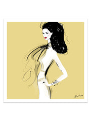 She's All Style - Illustration - Limited Edition Print - Tiffany La Belle