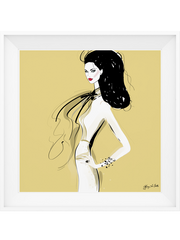 She's All Style - Illustration - Limited Edition Print - Tiffany La Belle