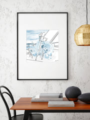 Summer is Coming - Illustration - Limited Edition Print - Tiffany La Belle
