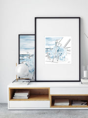 Summer is Coming - Illustration - Limited Edition Print - Tiffany La Belle