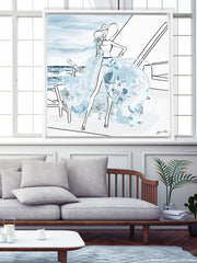 Summer is Coming - Illustration - Canvas Gallery Print - Unframed or Framed - Tiffany La Belle