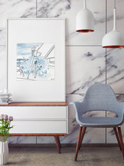Summer is Coming - Illustration - Limited Edition Print - Tiffany La Belle