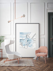 Summer is Coming - Illustration - Limited Edition Print - Tiffany La Belle