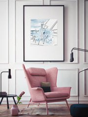 Summer is Coming - Illustration - Limited Edition Print - Tiffany La Belle