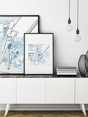 Summer is Coming - Illustration - Limited Edition Print - Tiffany La Belle