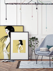 She's All Style - Illustration - Limited Edition Print - Tiffany La Belle