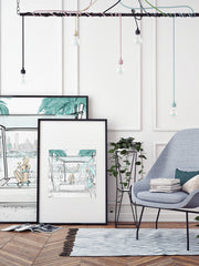 Beach Life Dubai - Illustration - Limited Edition Print - Tiffany La Belle