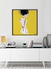 Quite Shy - Illustration - Limited Edition Print - Tiffany La Belle