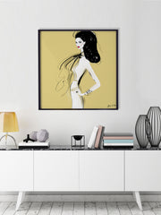 She's All Style - Illustration - Limited Edition Print - Tiffany La Belle