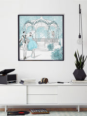 Young Lovers - Illustration - Limited Edition Print - Tiffany La Belle
